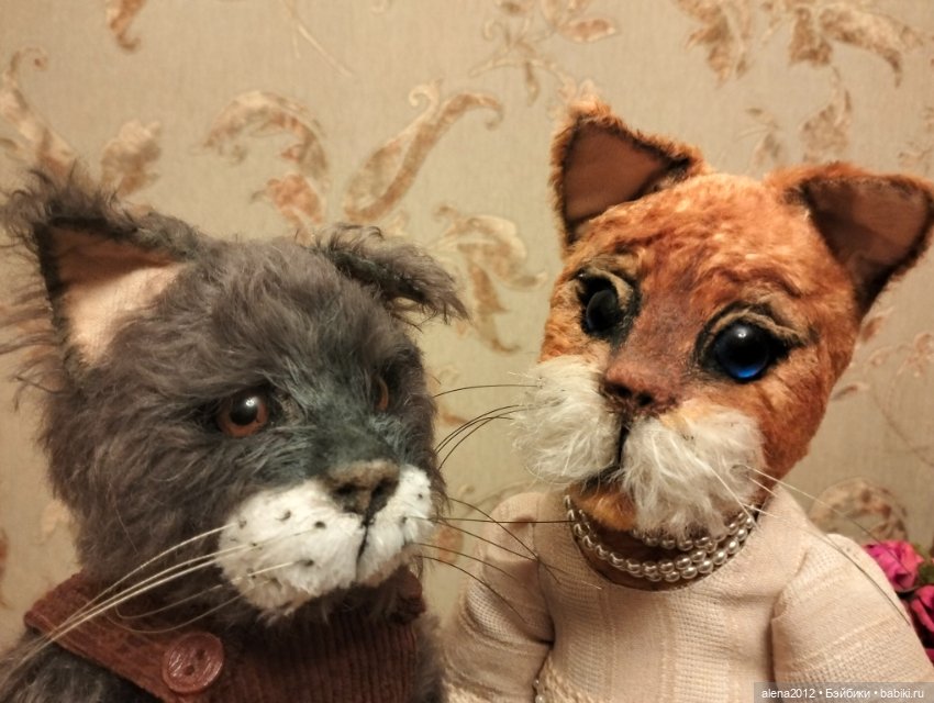 Барышня и хулиган — Домашние фото авторских игрушек: Тедди
