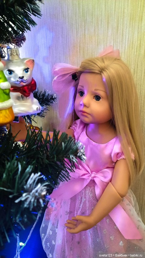 Украшаем маленькую елочку