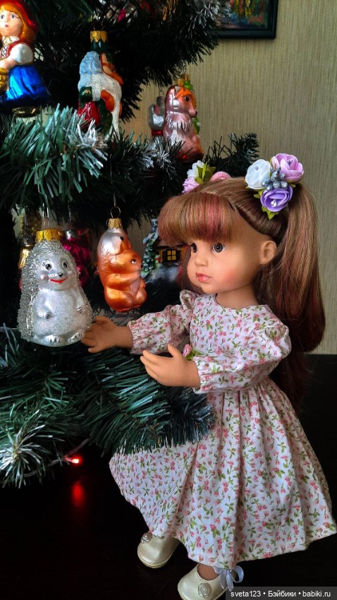 Украшаем маленькую елочку (фото 5)