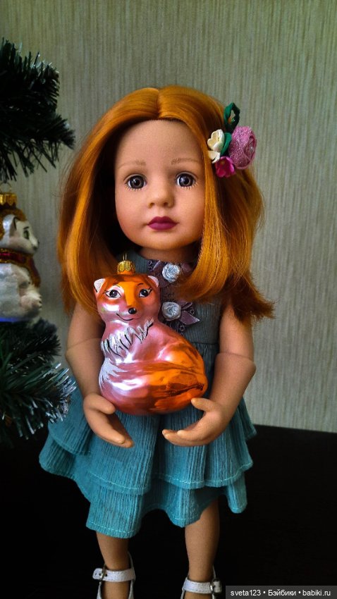 Украшаем маленькую елочку (фото 7)