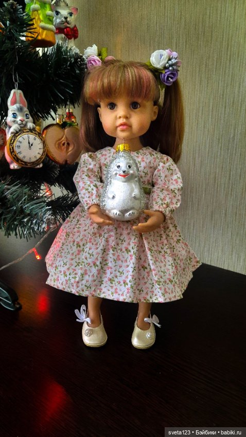 Украшаем маленькую елочку (фото 4)