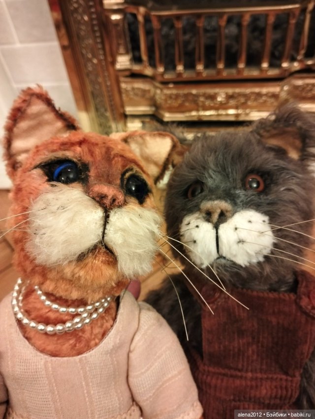 Барышня и хулиган — Домашние фото авторских игрушек: Тедди