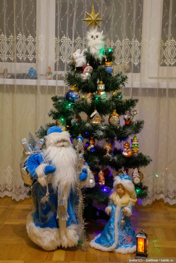 Украшаем маленькую елочку