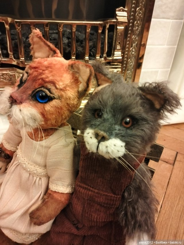 Барышня и хулиган — Домашние фото авторских игрушек: Тедди