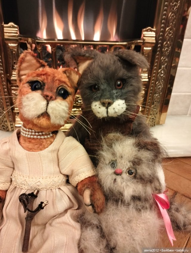 Барышня и хулиган — Домашние фото авторских игрушек: Тедди