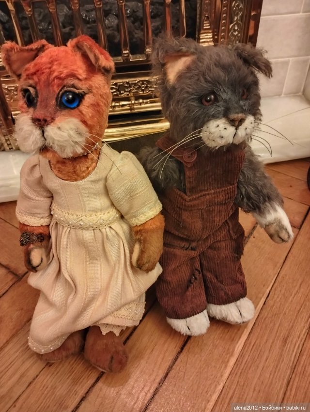 Барышня и хулиган — Домашние фото авторских игрушек: Тедди