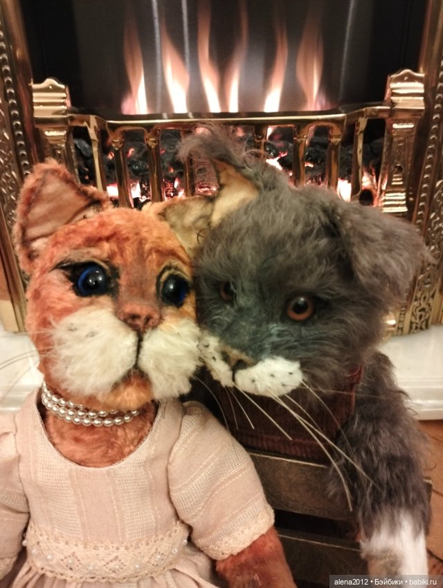 Барышня и хулиган — Домашние фото авторских игрушек: Тедди