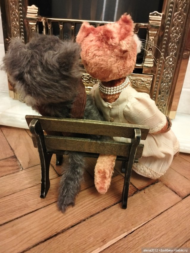 Барышня и хулиган — Домашние фото авторских игрушек: Тедди
