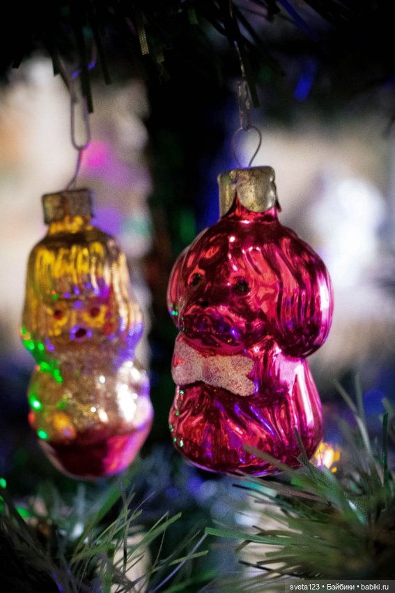 Елочные игрушки — Новый год и Рождество: праздничные фото кукол