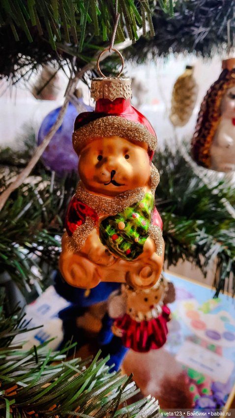 Елочные игрушки — Новый год и Рождество: праздничные фото кукол