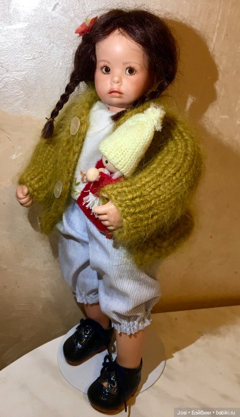 Baby Bailey 22см от Donna Rubert крошка на ладошке (фото 9)