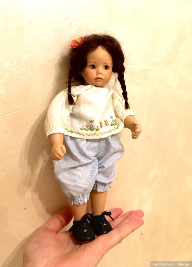 Baby Bailey 22см от Donna Rubert крошка на ладошке