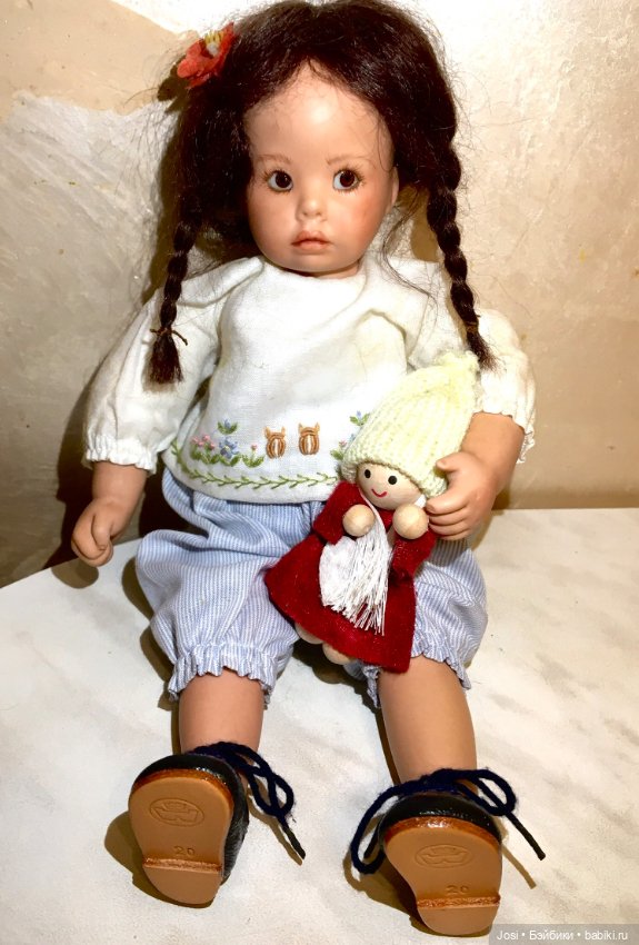 Baby Bailey 22см от Donna Rubert крошка на ладошке (фото 2)