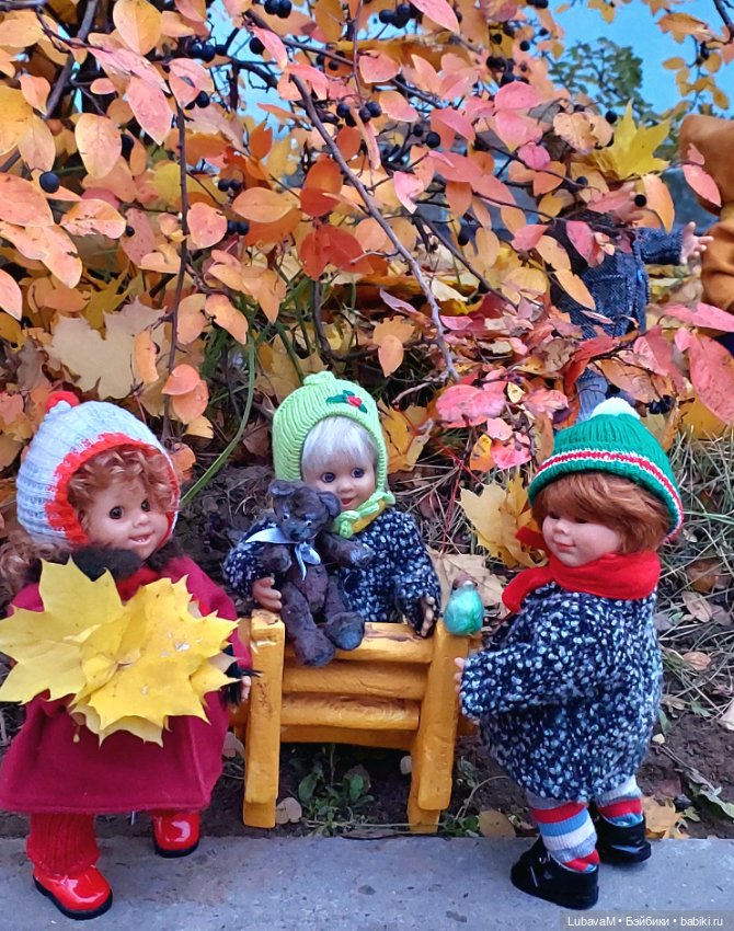 Красота Осени — Домашние коллекции кукол: фото собраний