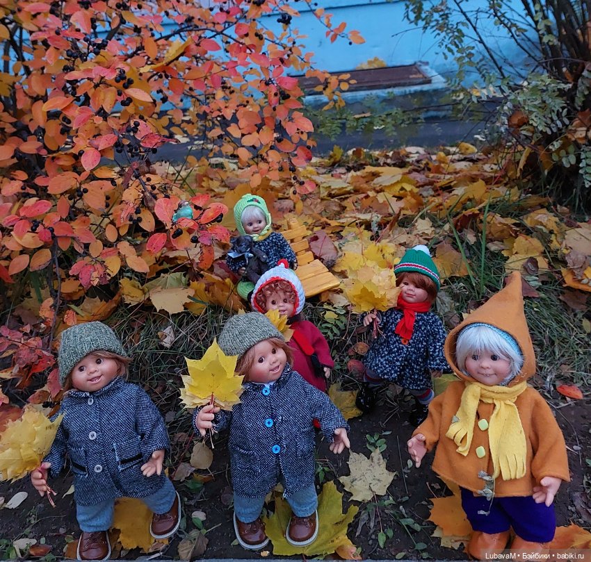 Красота Осени — Домашние коллекции кукол: фото собраний
