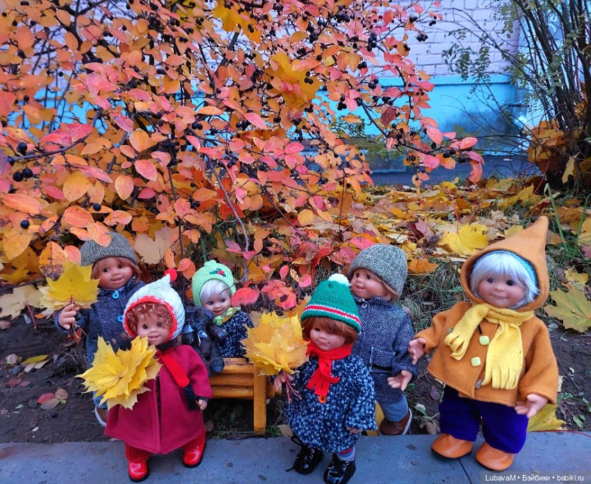 Красота Осени — Домашние коллекции кукол: фото собраний