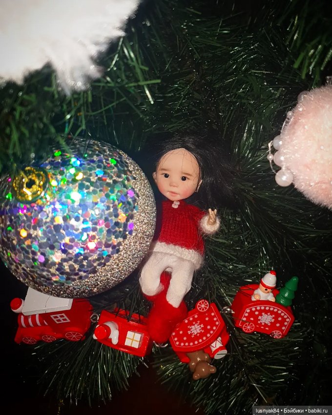 Кибо и 🎄 — Куклы и тела Obitsu 11 (Ob11): гибриды (фото 9)