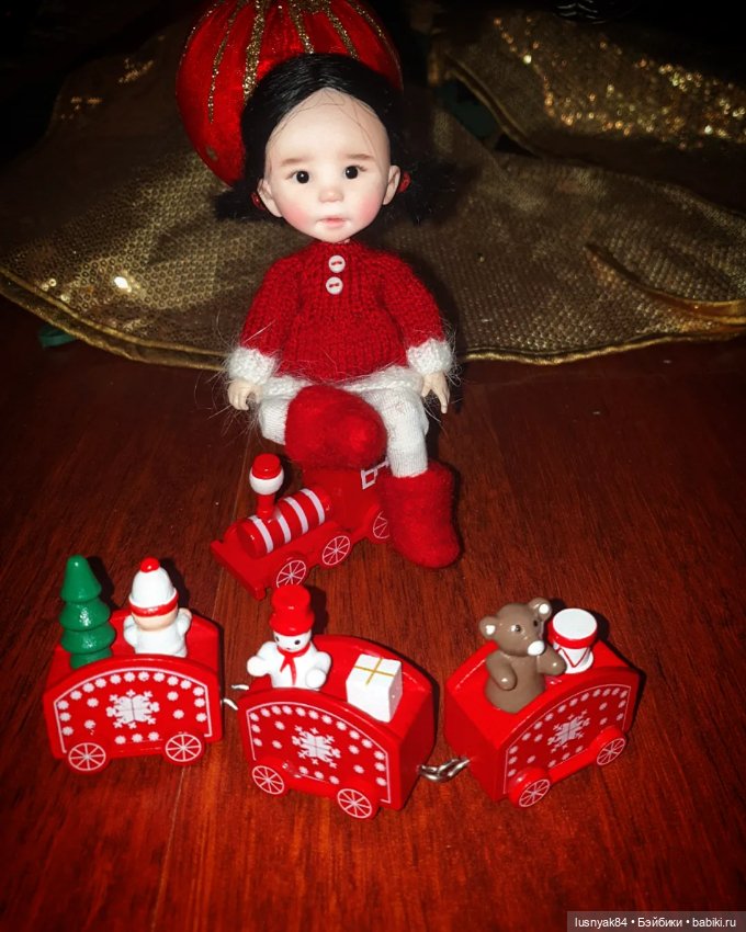 Кибо и 🎄 — Куклы и тела Obitsu 11 (Ob11): гибриды (фото 5)