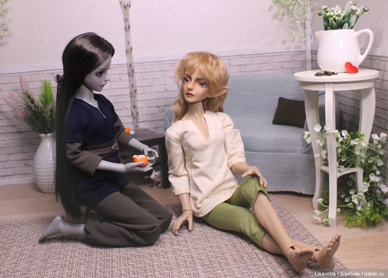Квен и Мейлир — Фотоистории с куклами BJD (БЖД): сериалы