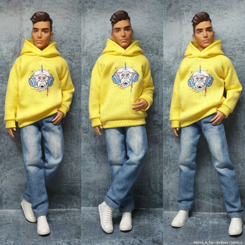 Мальчики и толстовки — Одежда и обувь для кукол своими руками: фото