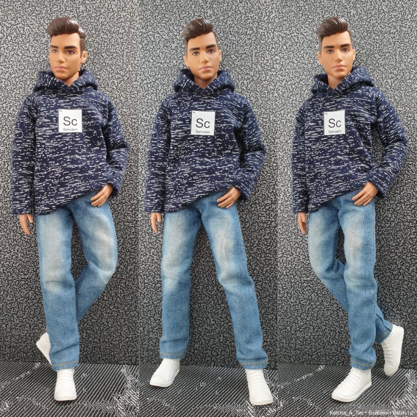 Мальчики и толстовки — Одежда и обувь для кукол своими руками: фото (фото 8)