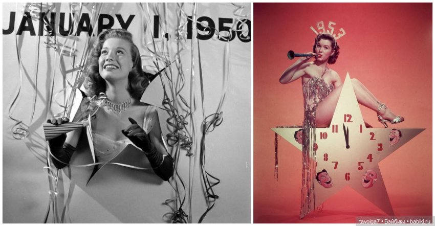 Новый год 1900-1960е — Культура