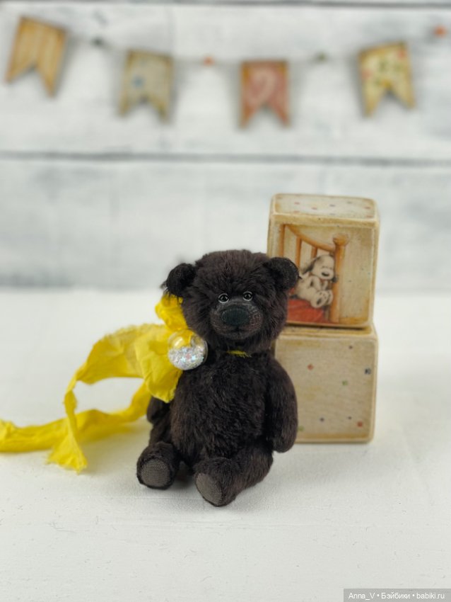 Тедди мишка Алай — Авторские мишки Тедди и друзья: фото (фото 3)