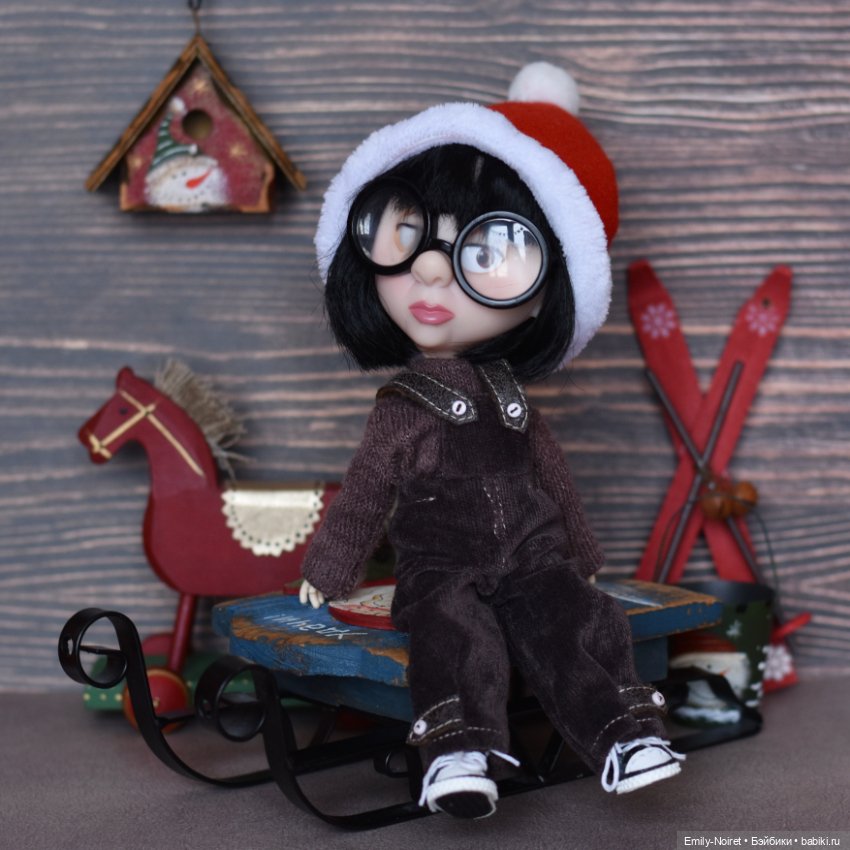 Новогодняя Эдна — Кукла Эдна Мод (Edna Mode): Суперсемейка (The Incredibles) (фото 3)