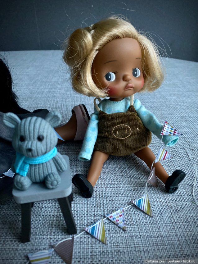 Бумажные кукольные будни - флажки для румбокса (фото 3)