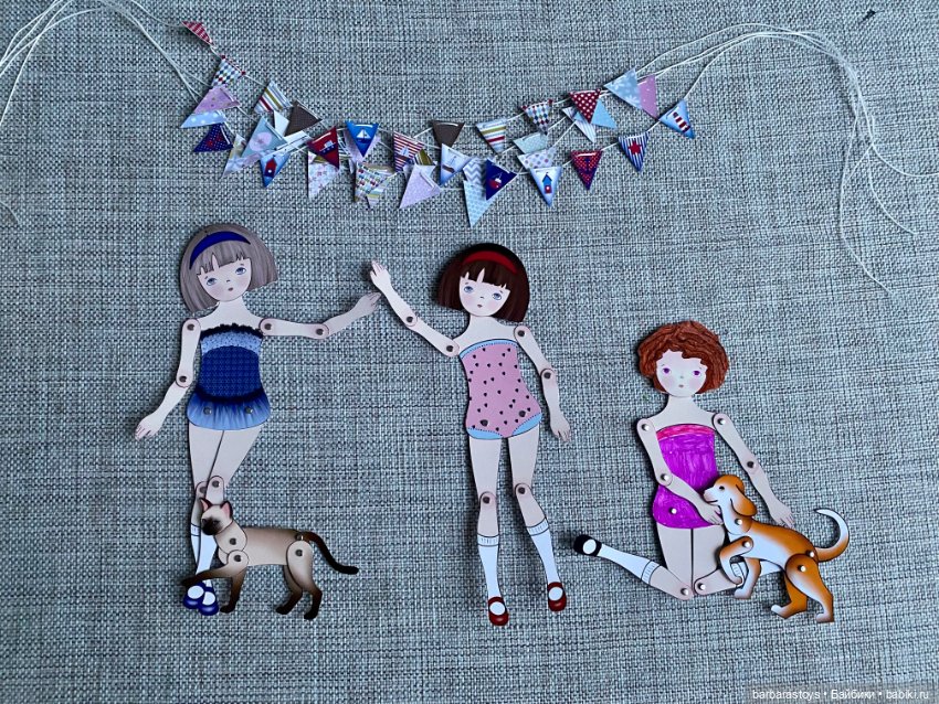 Бумажные кукольные будни — Авторские куклы из дерева