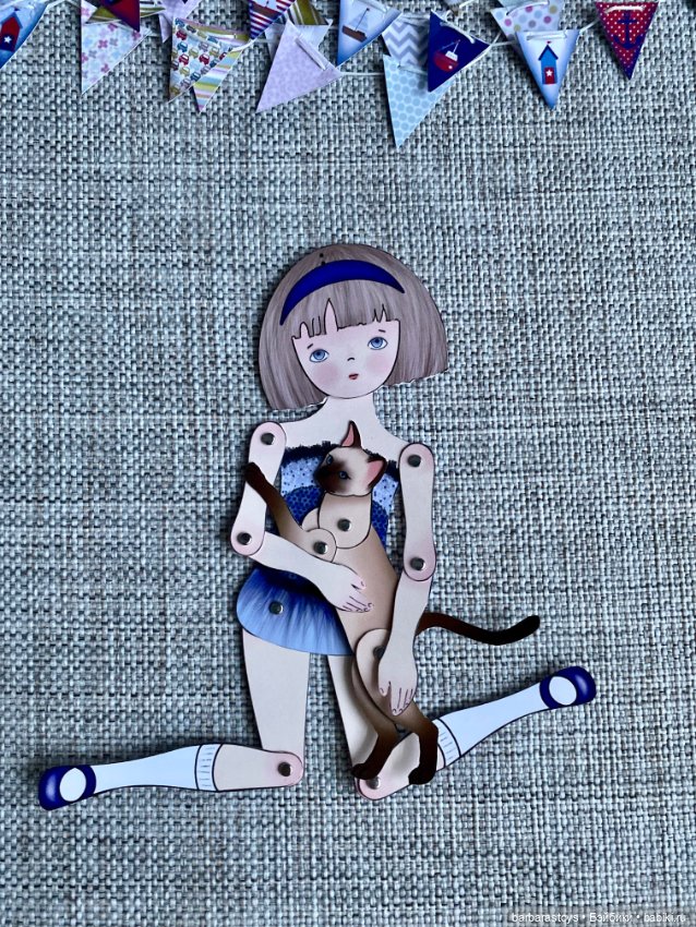 Бумажные кукольные будни — Авторские куклы из дерева (фото 3)