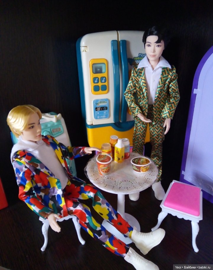 Куклы BTS от Маттел, Джей - Хоуп и Джин