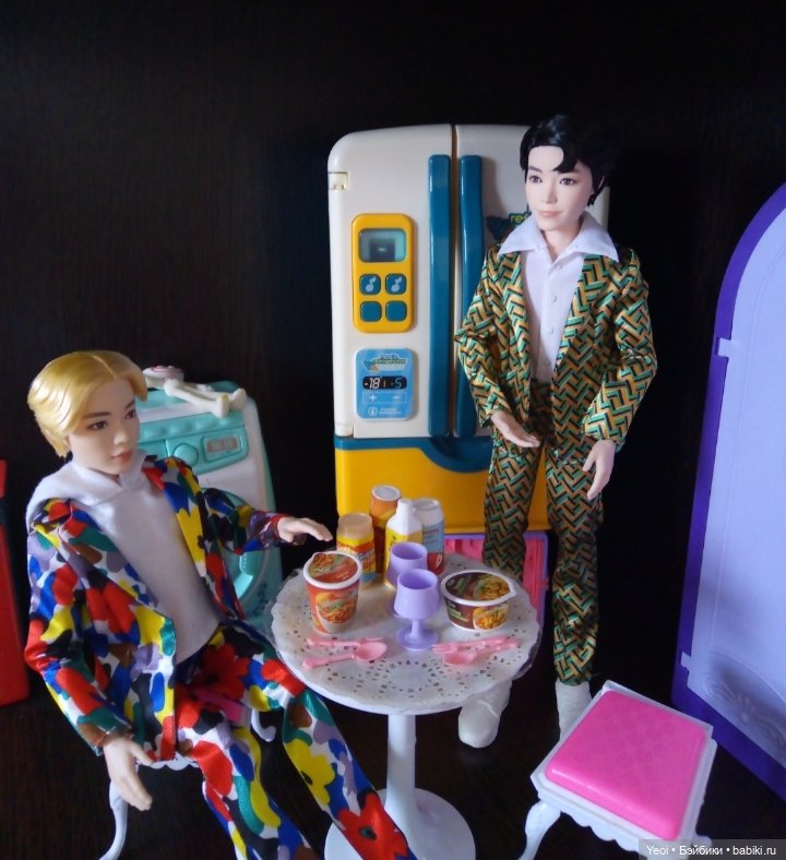 Куклы BTS от Маттел, Джей - Хоуп и Джин