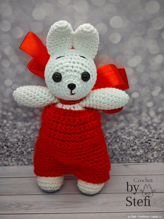 Любимый зайчишка — Вязаные игрушки и амигуруми: крючком