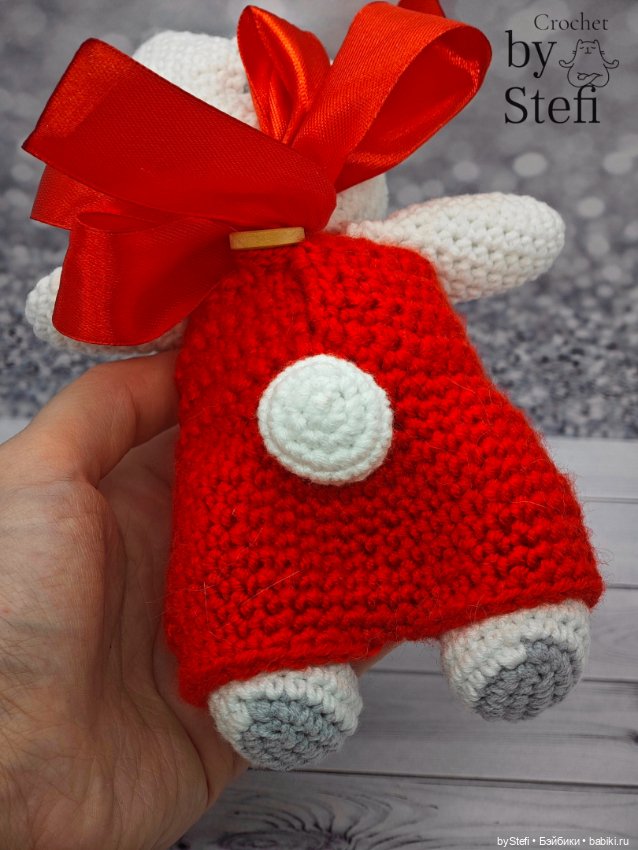 Любимый зайчишка — Вязаные игрушки и амигуруми: крючком (фото 6)