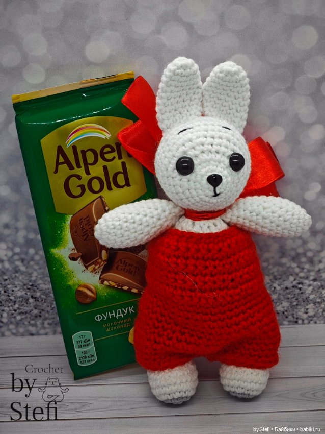 Любимый зайчишка — Вязаные игрушки и амигуруми: крючком