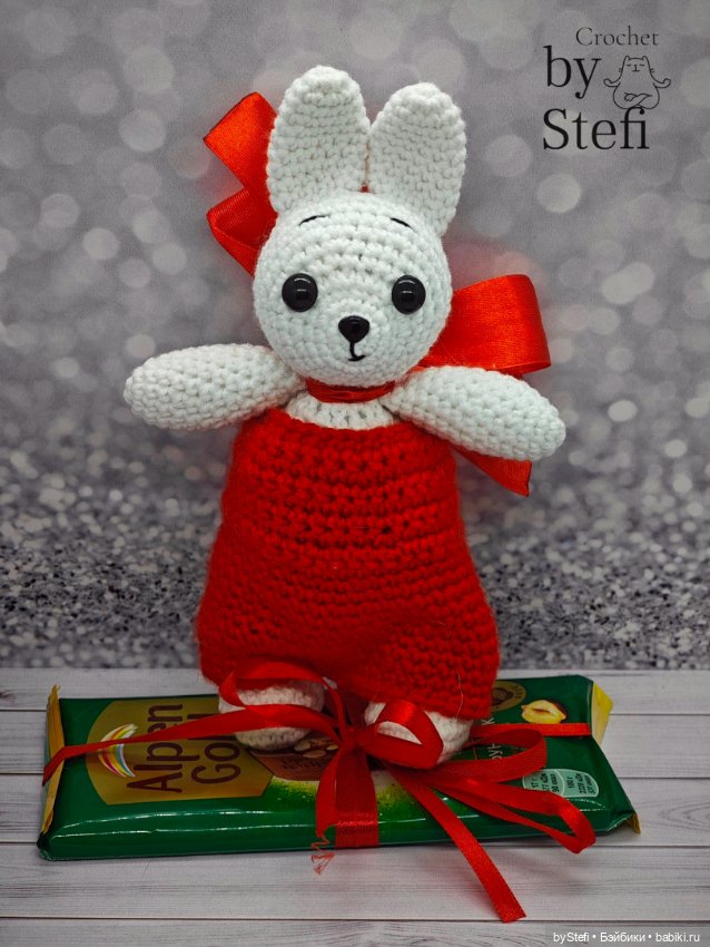 Любимый зайчишка — Вязаные игрушки и амигуруми: крючком