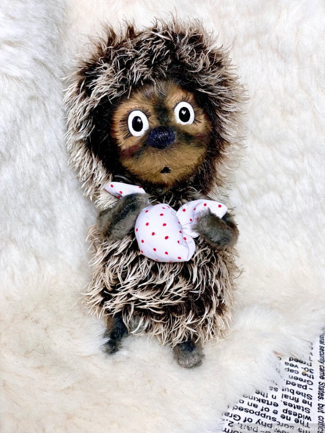 Ёжик в тумане 🦔 — Авторские мишки Тедди и друзья: фото (фото 4)