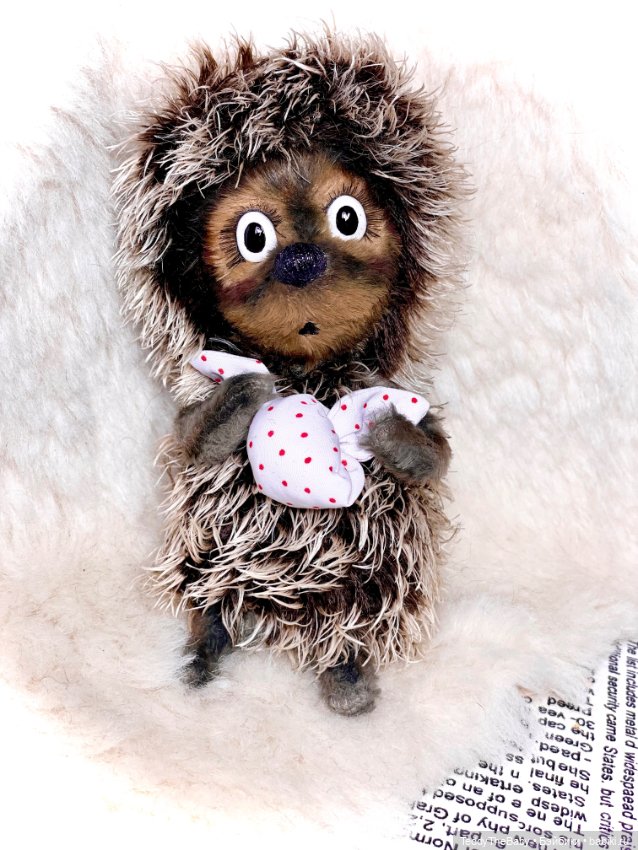 Ёжик в тумане 🦔 — Авторские мишки Тедди и друзья: фото (фото 3)