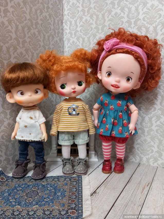 Рыжий, рыжий, конопатый — Азиатские виниловые куклы (разное): Китай (фото 9)