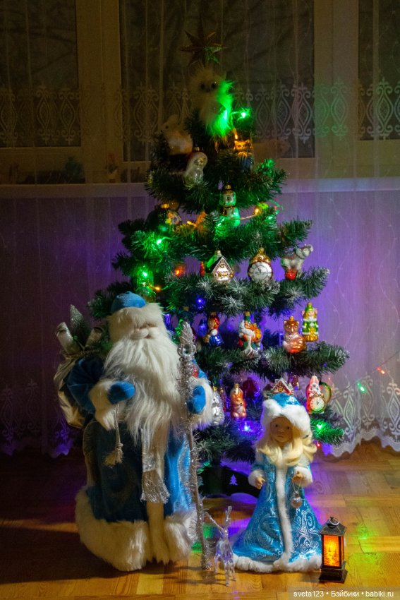 Елочные игрушки — Новый год и Рождество: праздничные фото кукол