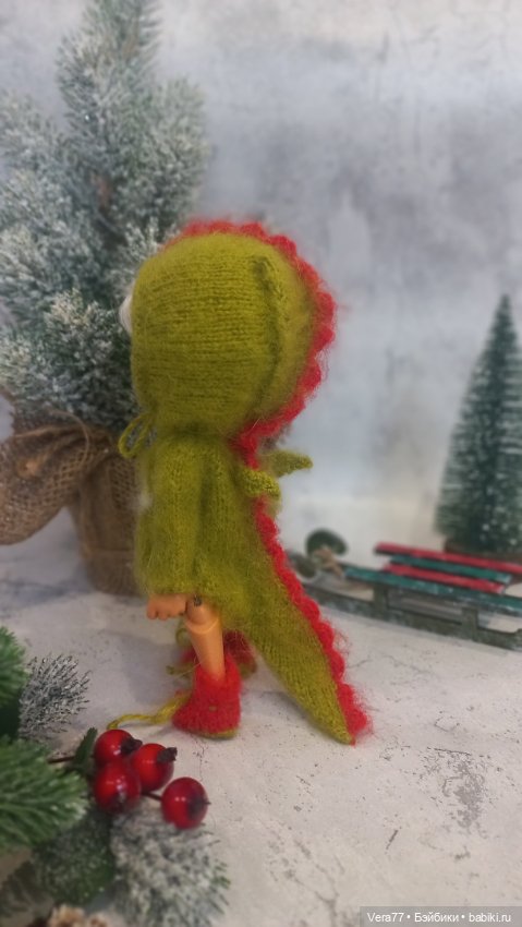 Новогодний Дракоша — Одежда и обувь для кукол своими руками: фото (фото 9)