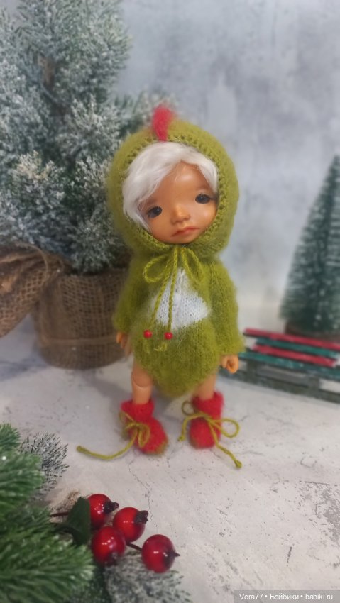 Новогодний Дракоша — Одежда и обувь для кукол своими руками: фото (фото 8)