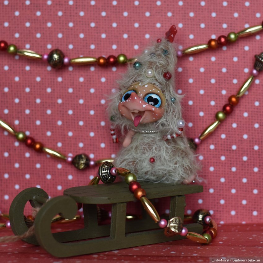 Весельчаки ёлочка и моль — Домашние фото авторских игрушек: Тедди (фото 5)