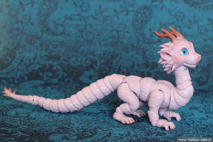 Дракончик — Авторские шарнирные куклы своими руками: лепка