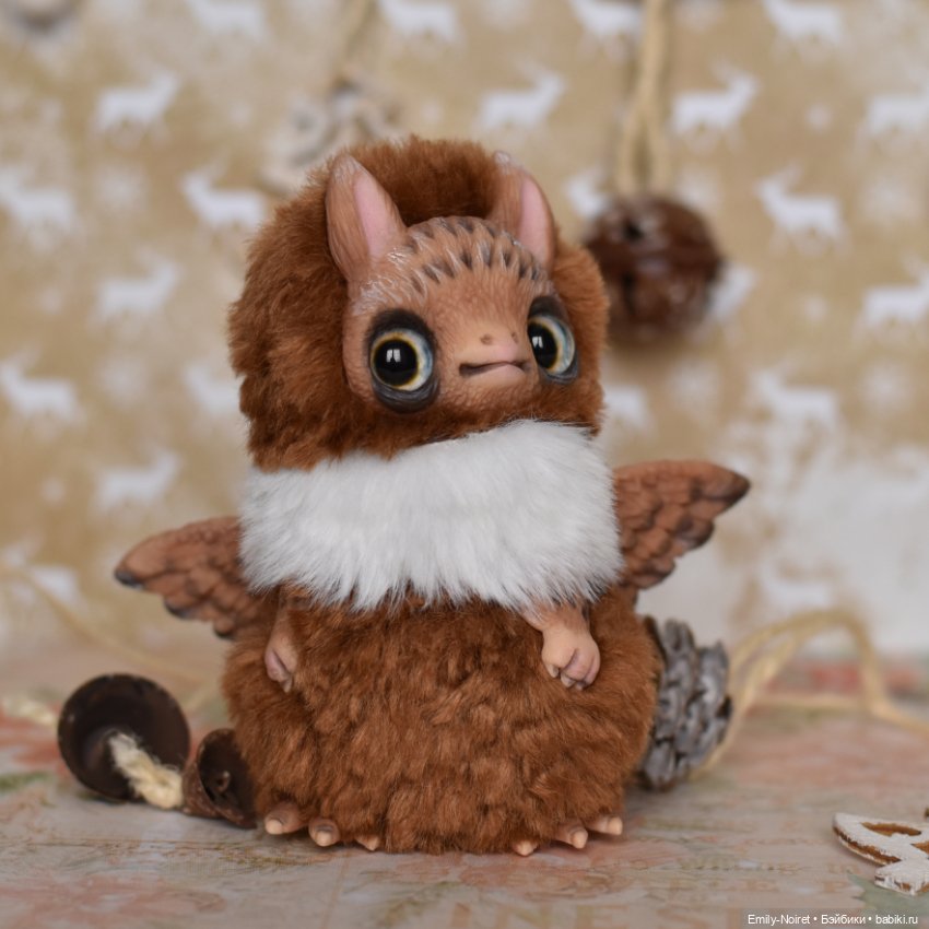 Малыш грифон — Домашние фото авторских игрушек: Тедди (фото 7)