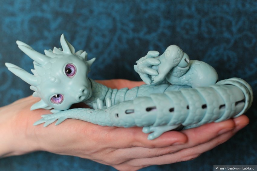 Дракончик — Авторские шарнирные куклы своими руками: лепка