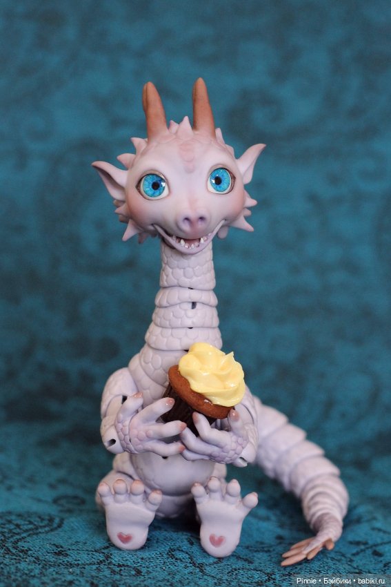 Дракончик — Авторские шарнирные куклы своими руками: лепка (фото 8)