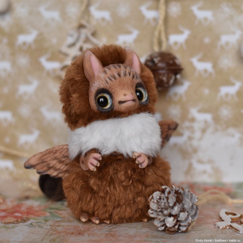 Малыш грифон — Домашние фото авторских игрушек: Тедди (фото 4)