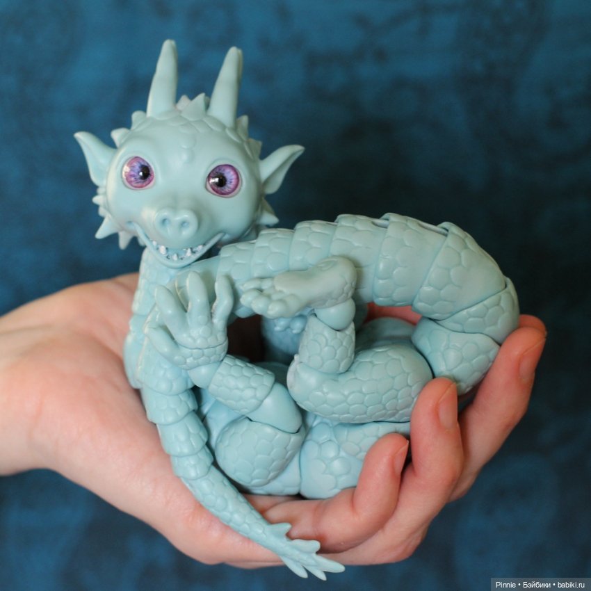 Дракончик — Авторские шарнирные куклы своими руками: лепка